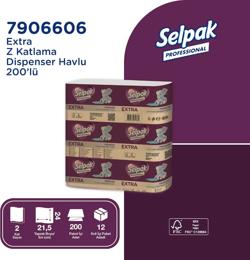 Selpak - z Katlama Havlu - l.webp