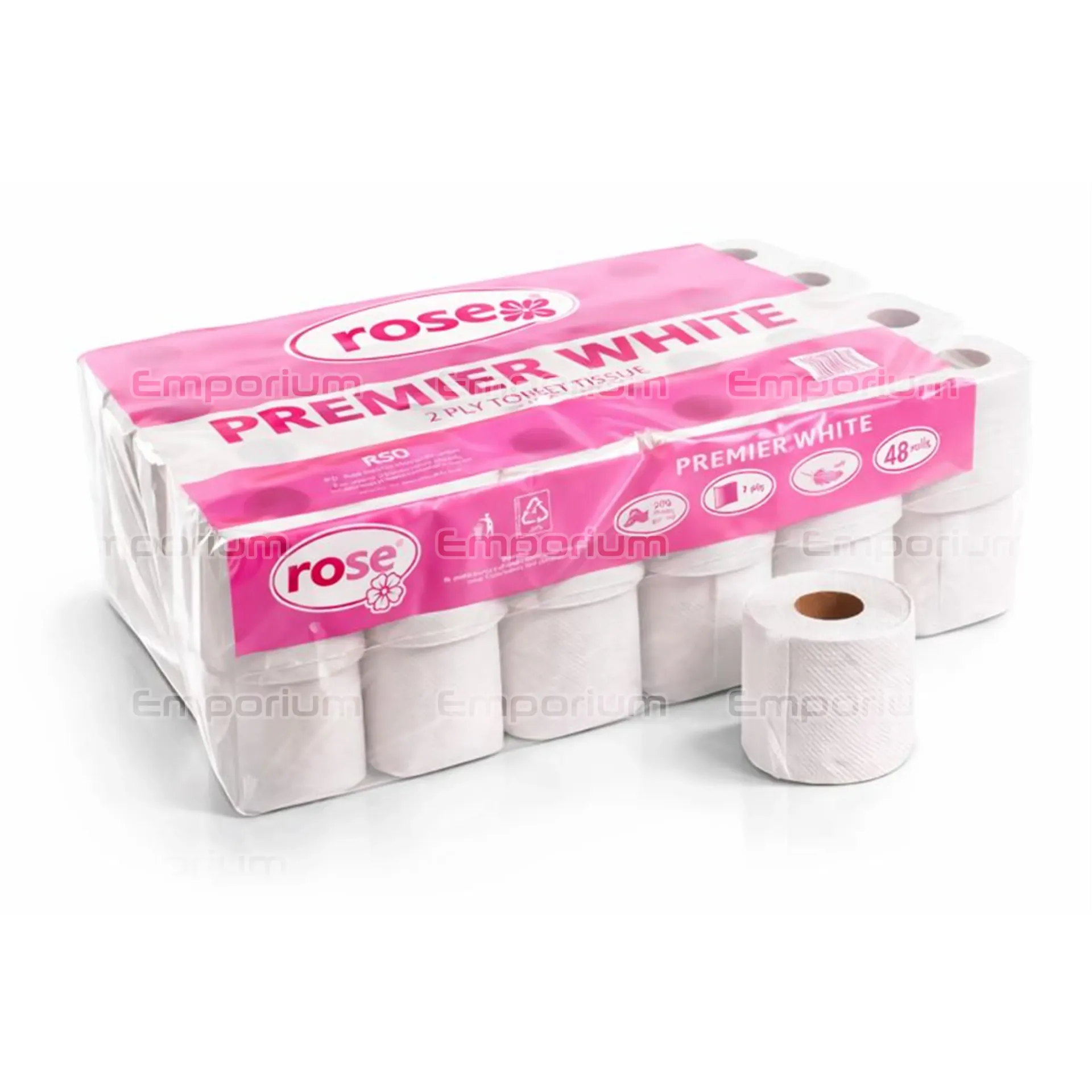 [tiss-towel-102] Rose Toilet Paper