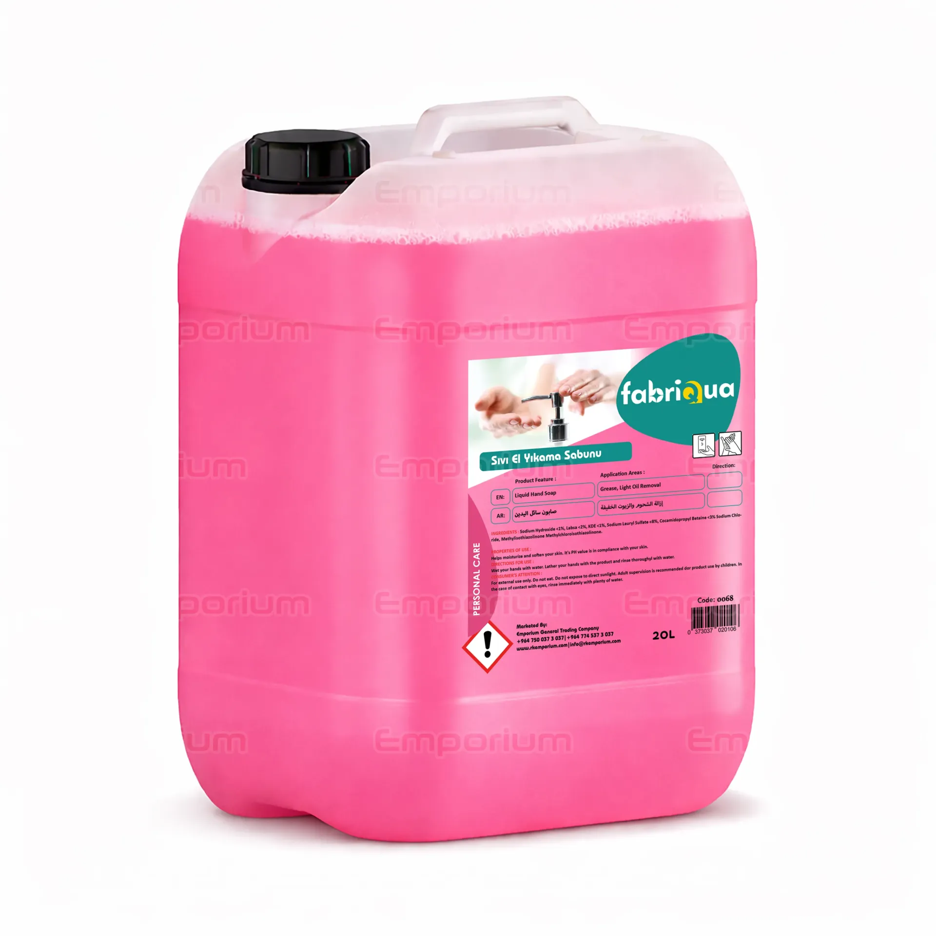 20 KG Liquid Hand Soap