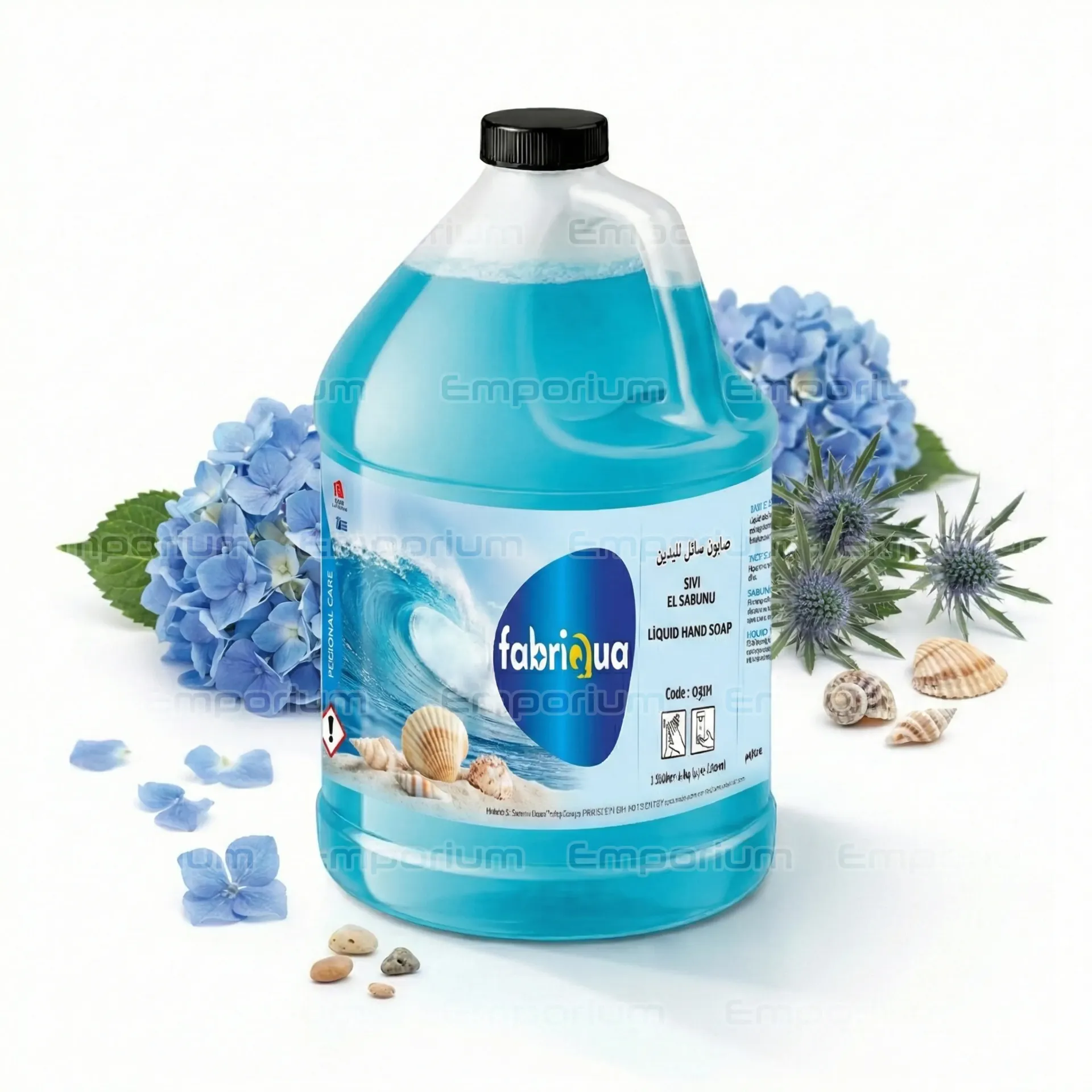 [hem-pers-133-MAV] صابون سائل لليدين ٤ كغ (أزرق)