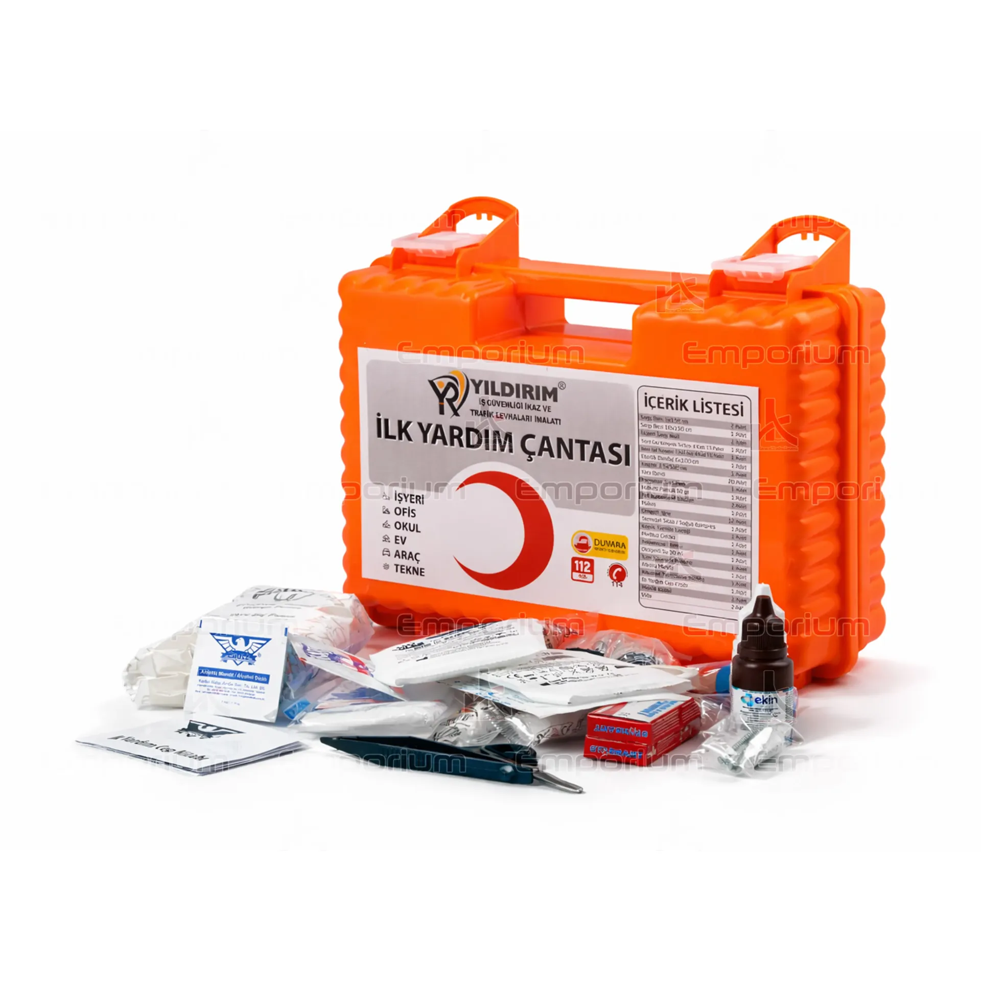 [kit-protect-109] İlk Yardım Seti (Ecza Dolabı)