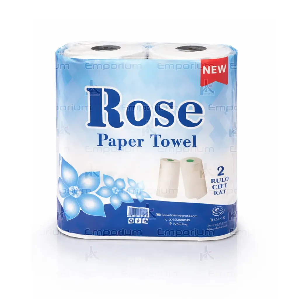 [tiss-towel-103] Rose Paper Towel Roll