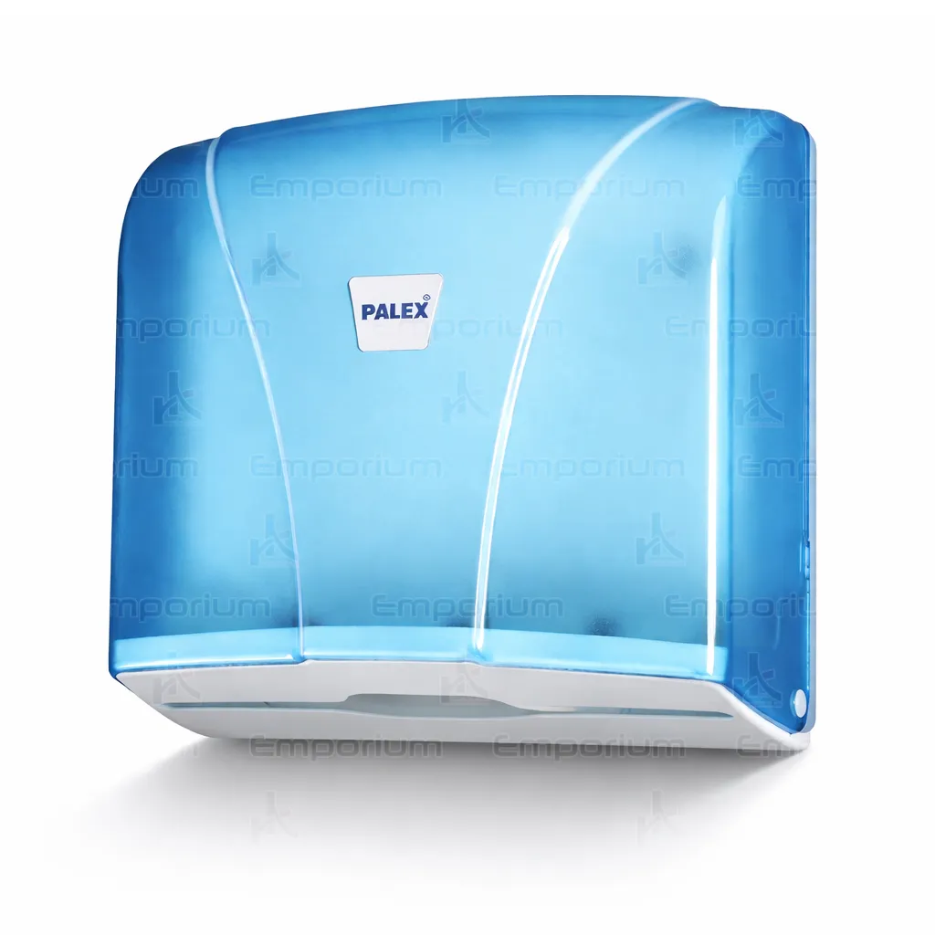 [disp-towel-163-MAV] Z-Fold Paper Towel Dispenser (Blue)