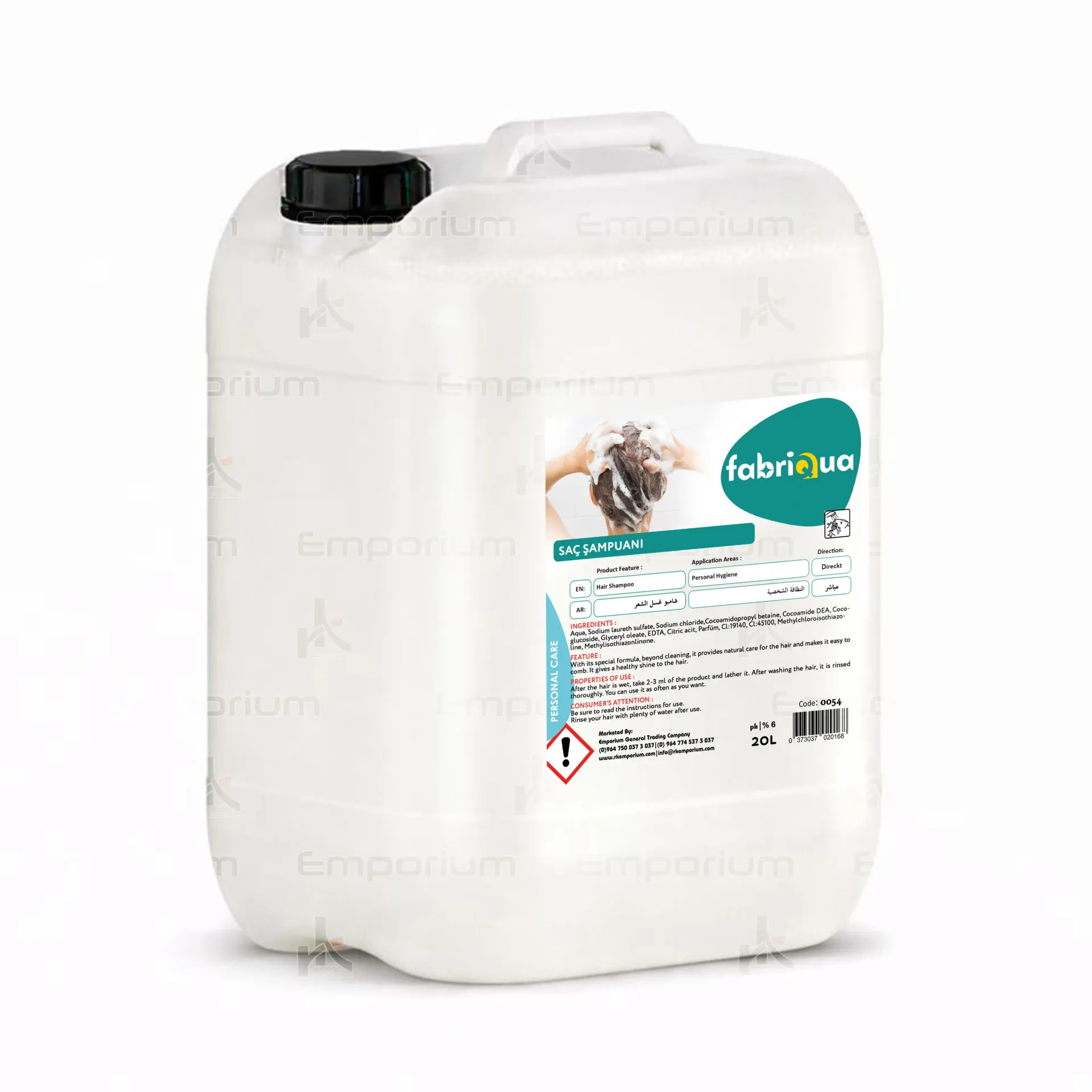 [chem-pers-173] 20 KG Hair Shampoo