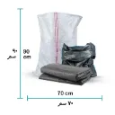 كيس نفايات ٧٠×٩٠ سم سائب