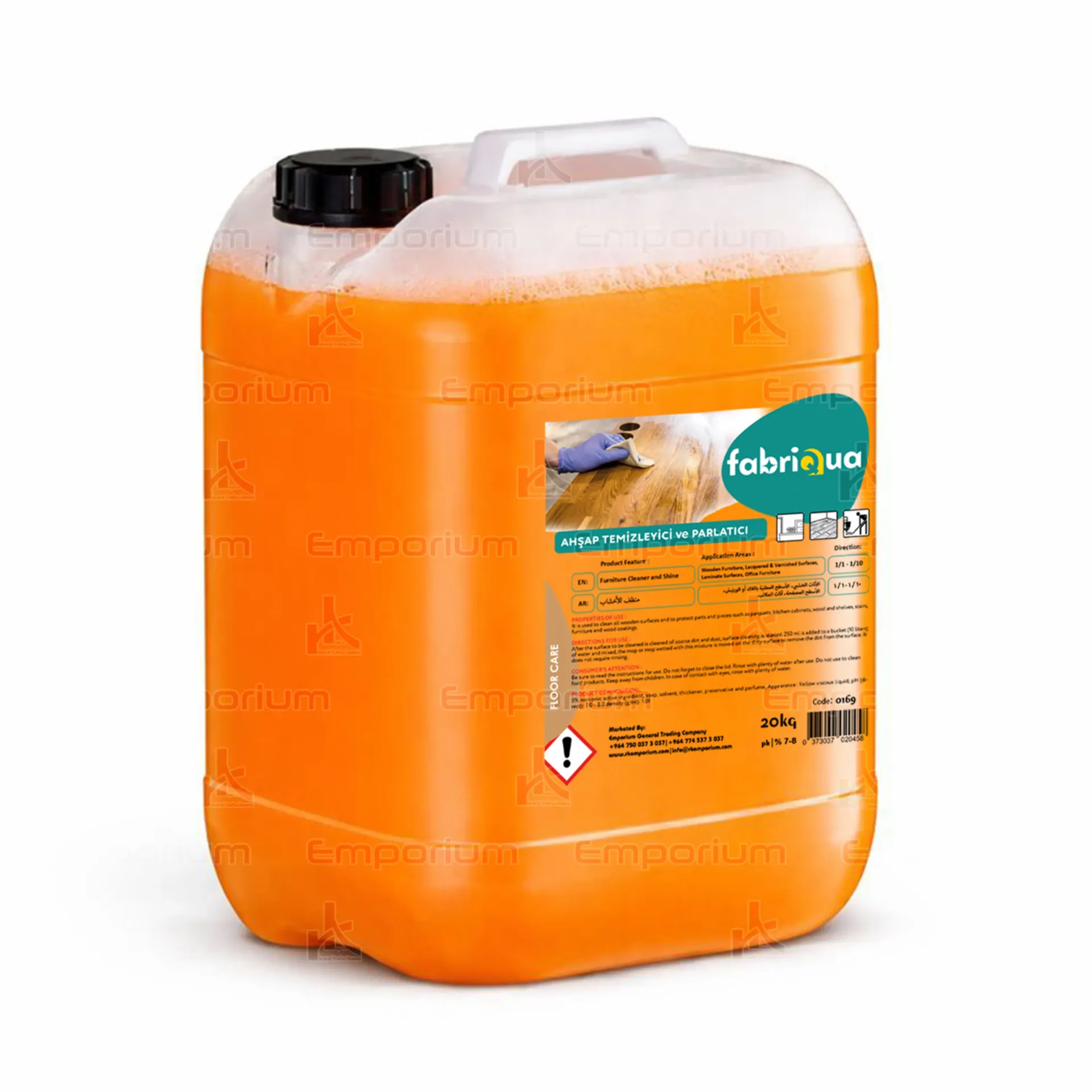 [chem-floor-217] 20 KG Ahşap Temizleyici