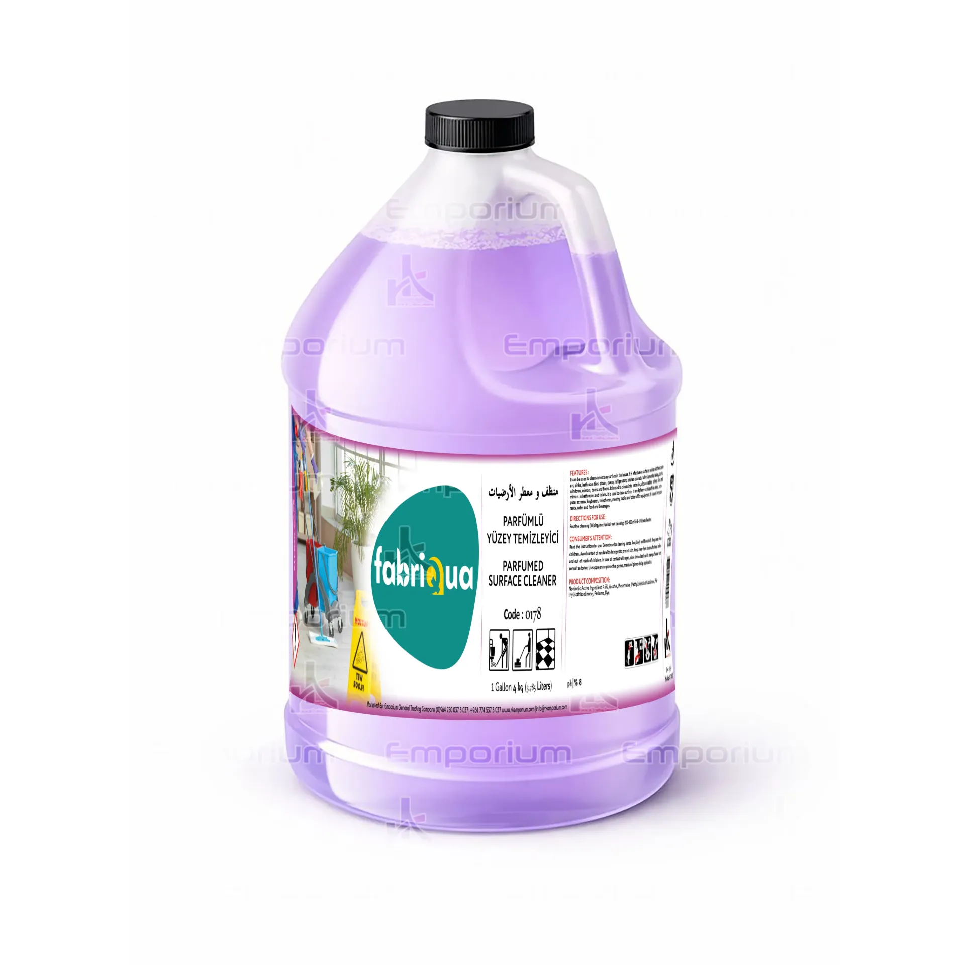 [chem-floor-230] 4 KG Yüzey Temizleyici