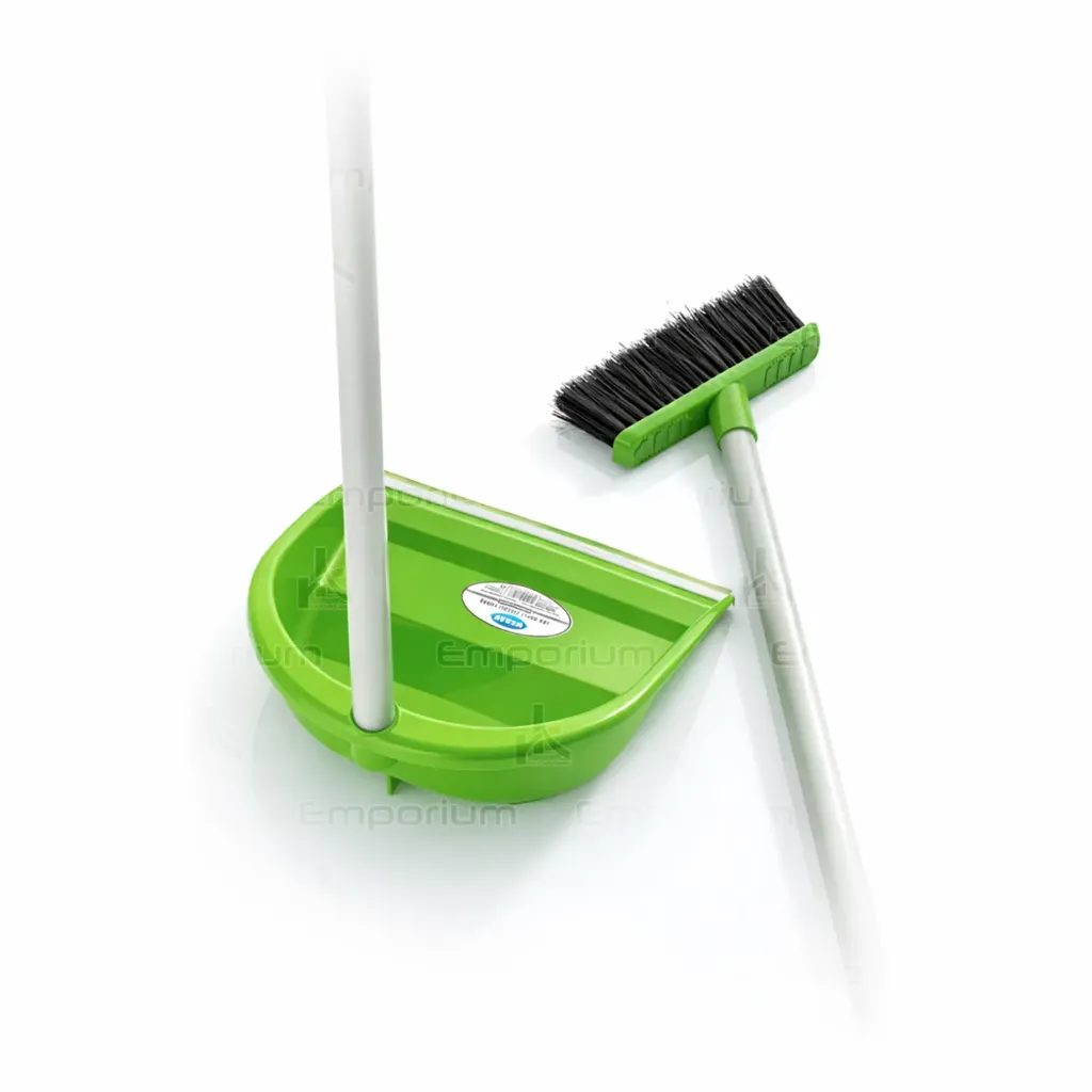 [eqp-brush-250] Eco Standing Dustpan and Broom Set
