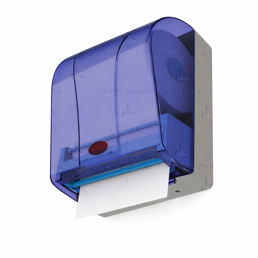 [disp-towel-257-MAV] Otomatik Sensörlü Kağıt Havlu Dispenseri (Mavi)