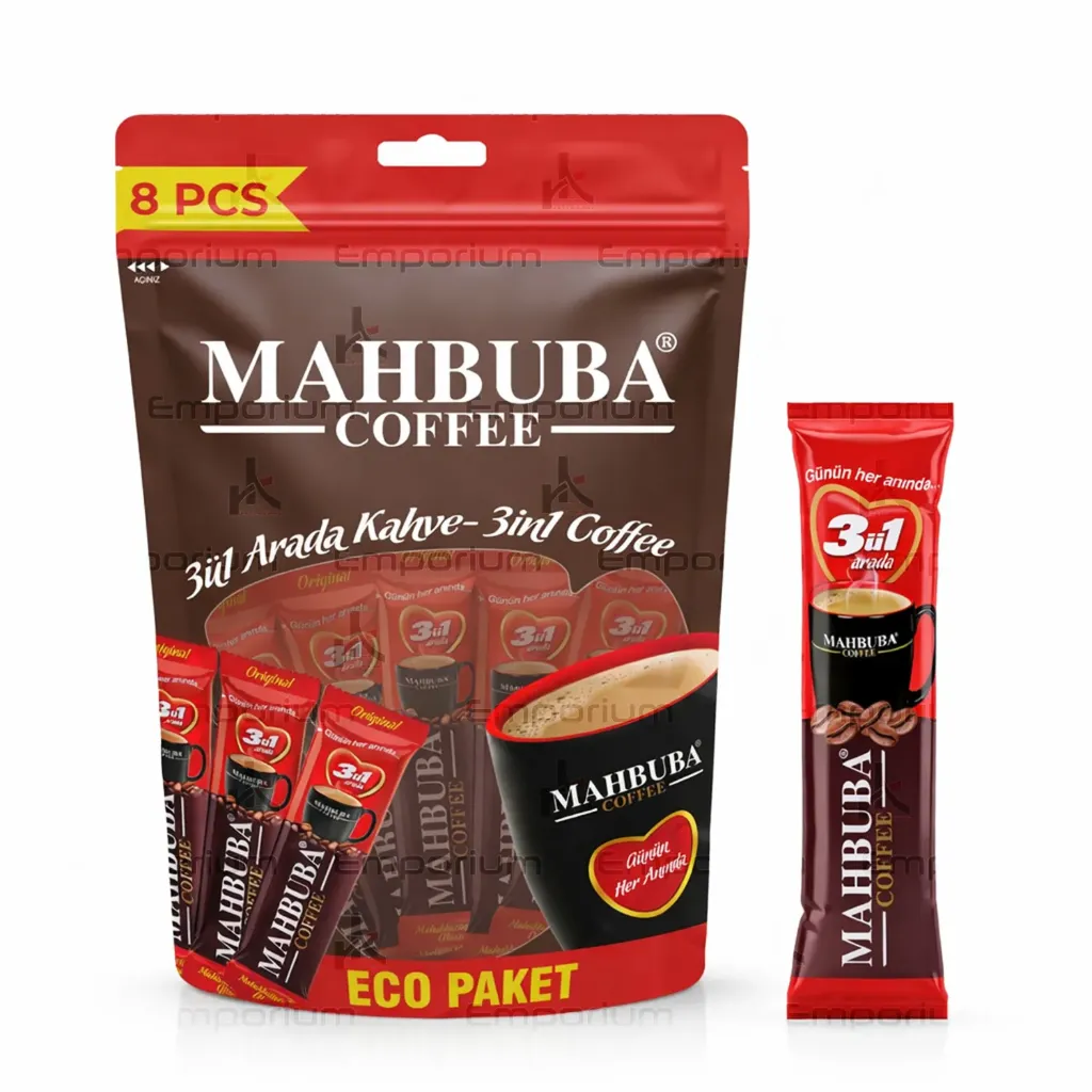 [food-hot-351] Mahbuba 3 in 1 Instant Coffee