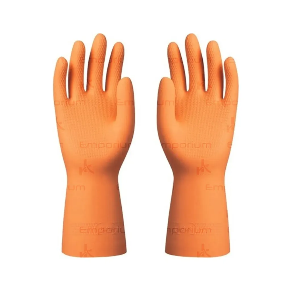 [kit-glove-354] Elpic Guardy 55 / Turuncu Kimyasal Eldiven